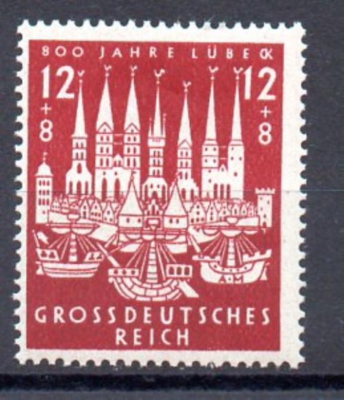Alemania Imperio N&ordm; Yvert 781<br />
&nbsp;N&ordm; Michel 862 (**)